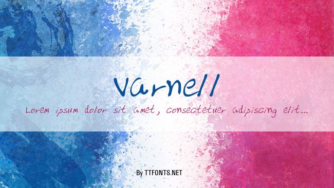 Varnell example