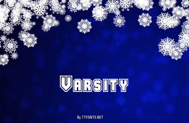 Varsity example