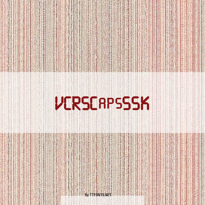 VCRSCapsSSK example