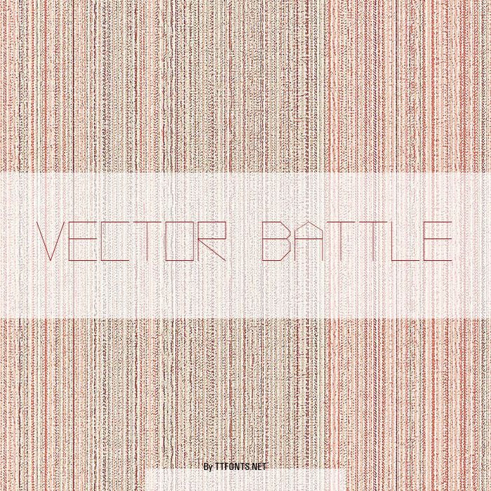 Vector Battle example