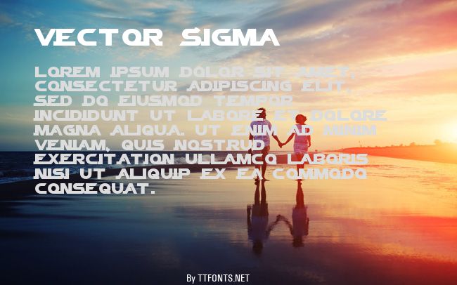 Vector Sigma example