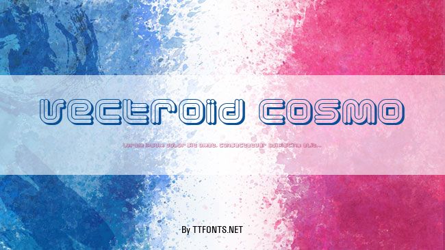 Vectroid Cosmo example
