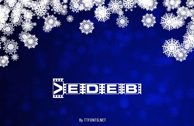 Vedeb example