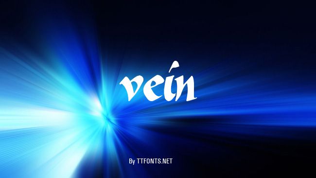 Vein example
