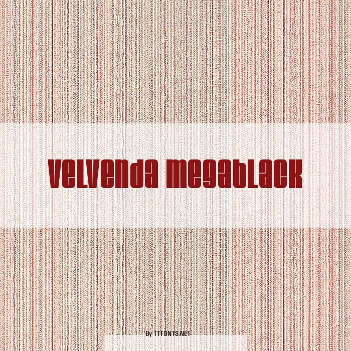 Velvenda Megablack example