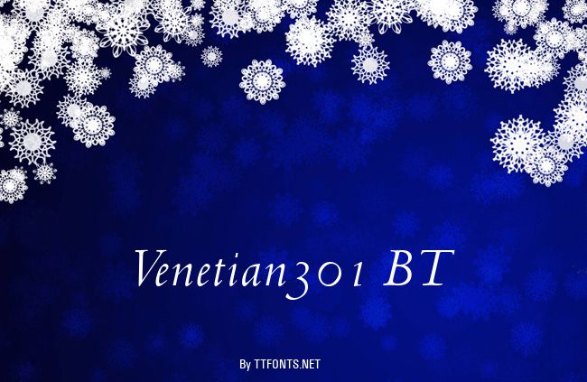 Venetian301 BT example