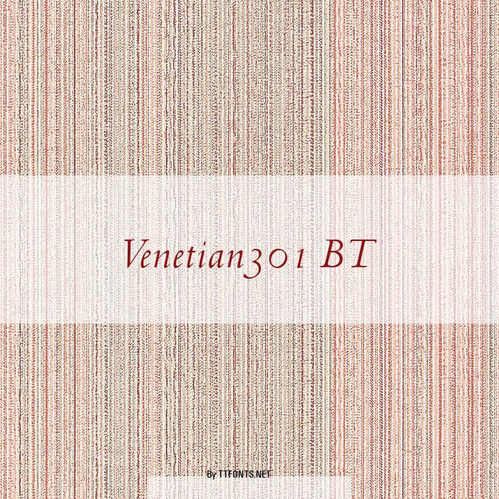Venetian301 BT example
