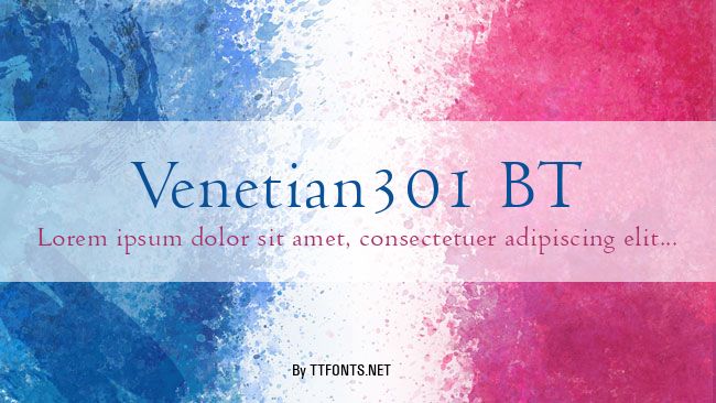 Venetian301 BT example