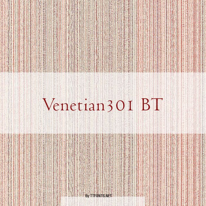 Venetian301 BT example