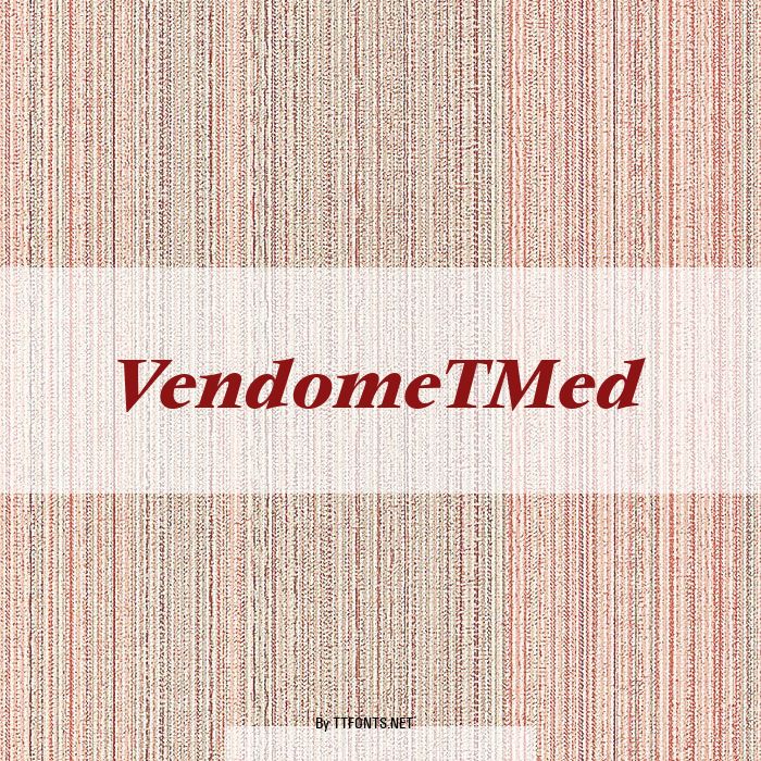 VendomeTMed example