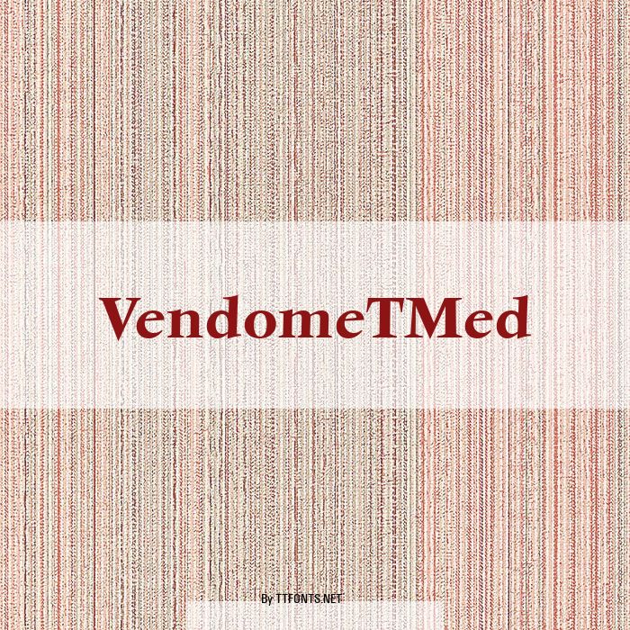 VendomeTMed example