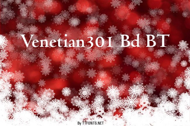 Venetian301 Bd BT example