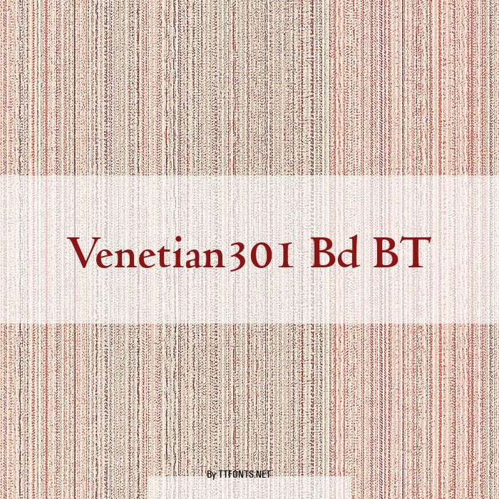 Venetian301 Bd BT example