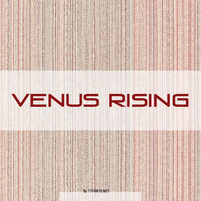 Venus Rising example