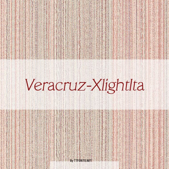 Veracruz-XlightIta example
