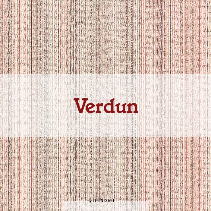 Verdun example