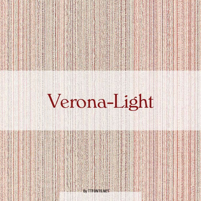 Verona-Light example