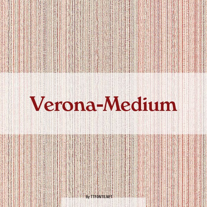 Verona-Medium example