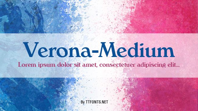 Verona-Medium example