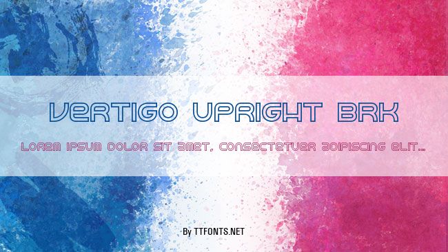 Vertigo Upright BRK example