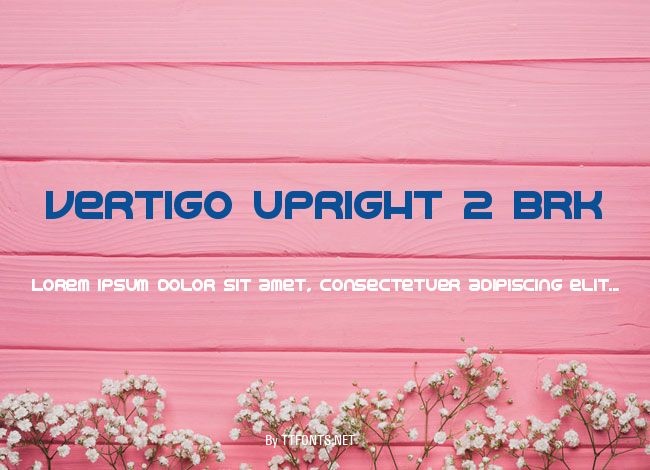 Vertigo Upright 2 BRK example