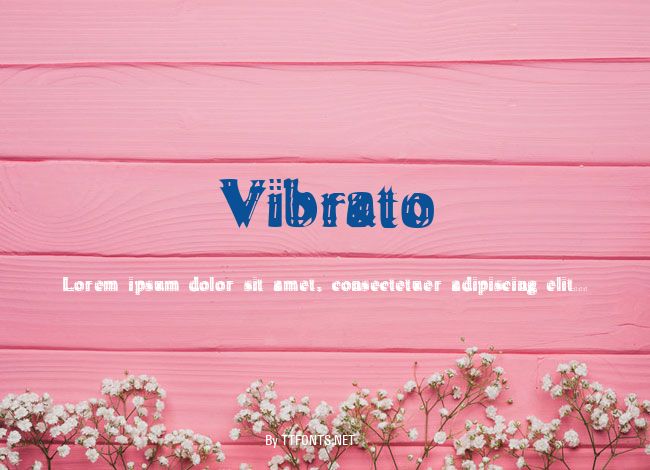 Vibrato example