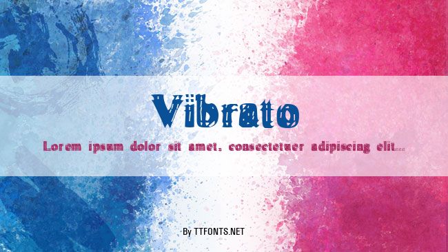 Vibrato example