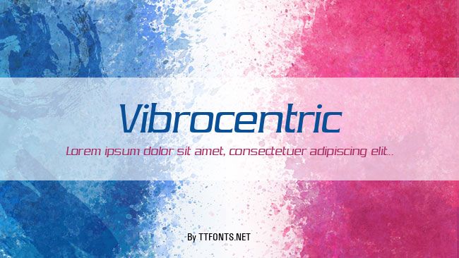 Vibrocentric example