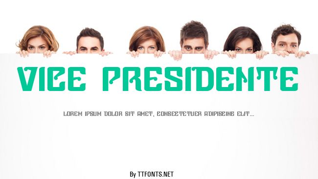 Vice Presidente example