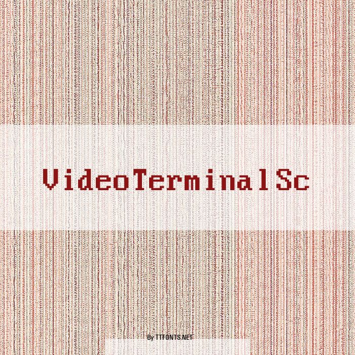 VideoTerminalSc example