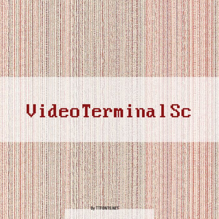 VideoTerminalSc example