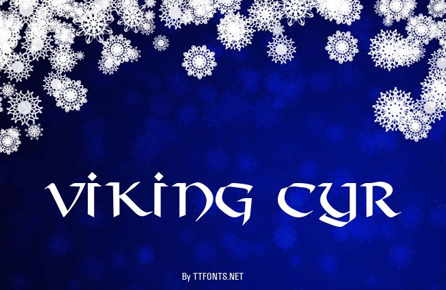 Viking Cyr example