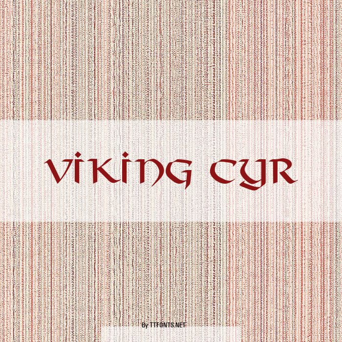 Viking Cyr example