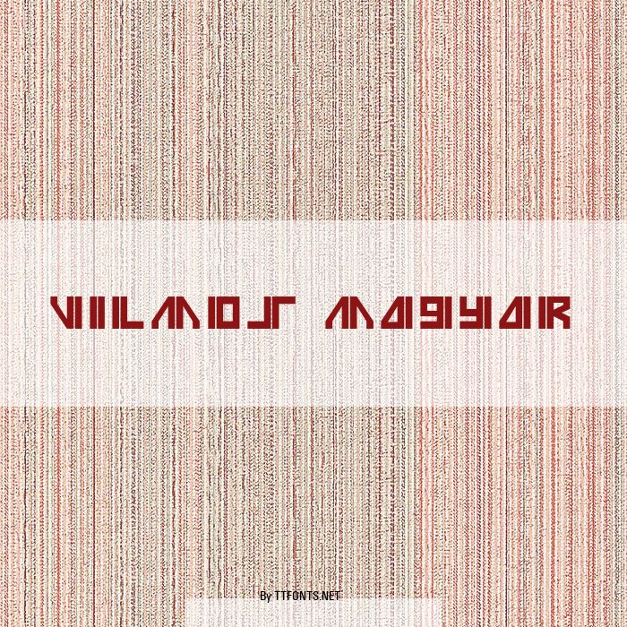 Vilmos Magyar example