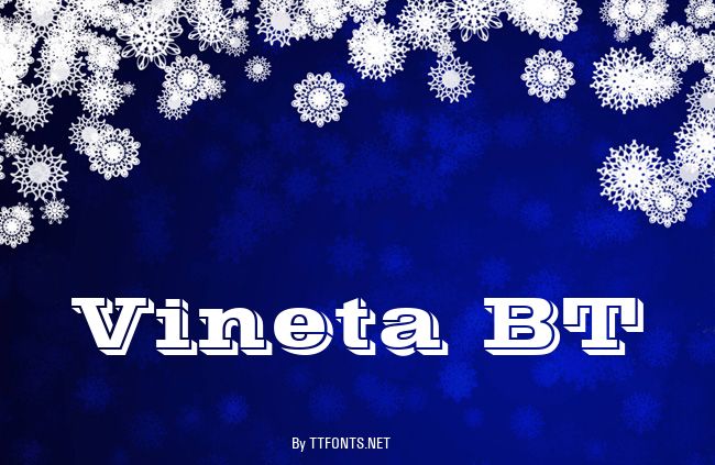 Vineta BT example