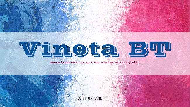 Vineta BT example