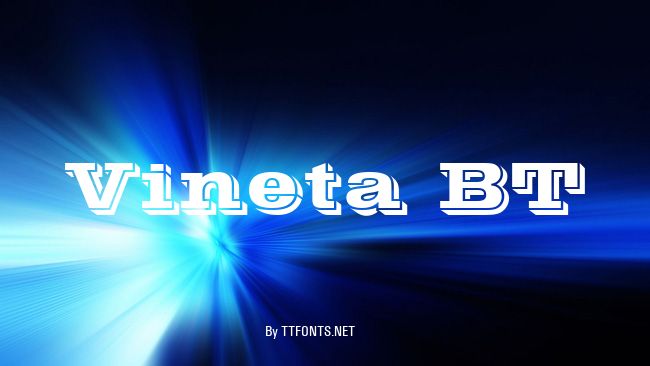 Vineta BT example