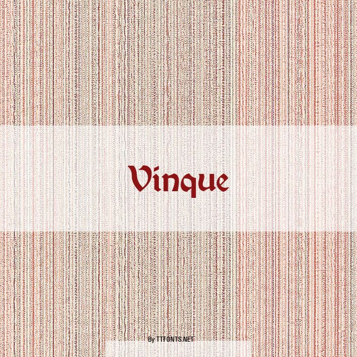 Vinque example