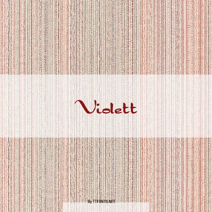 Violett example