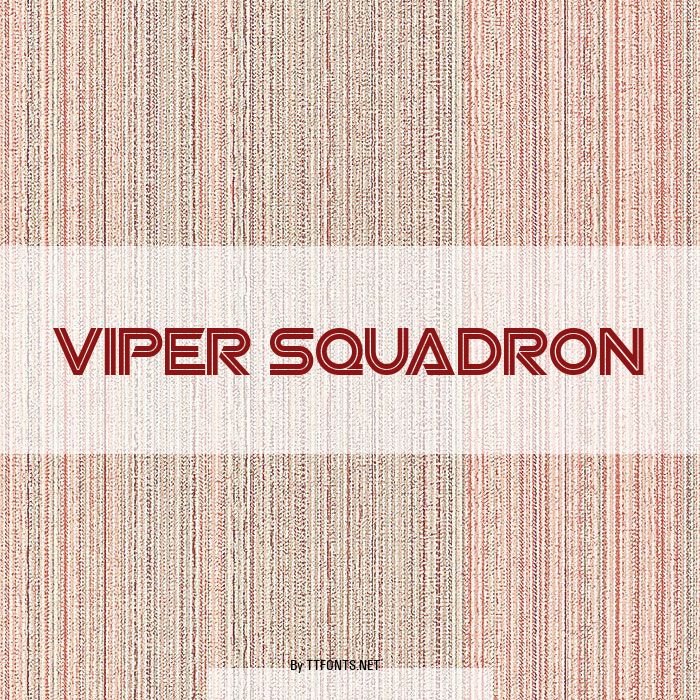 Viper Squadron example