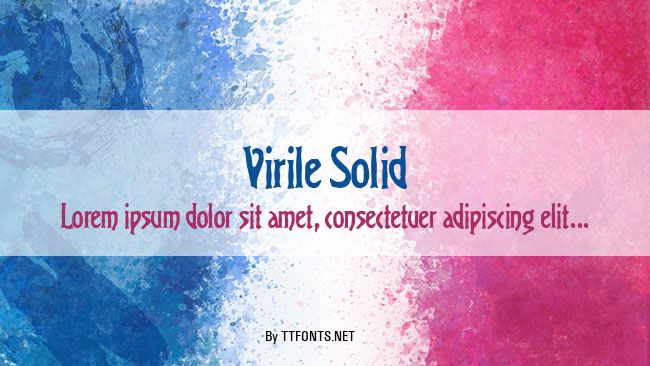 Virile Solid example
