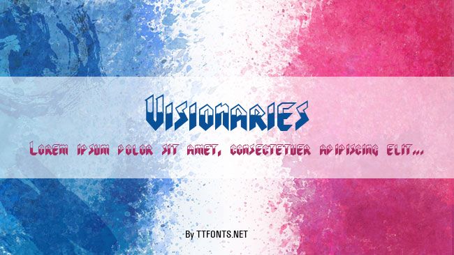 Visionaries example