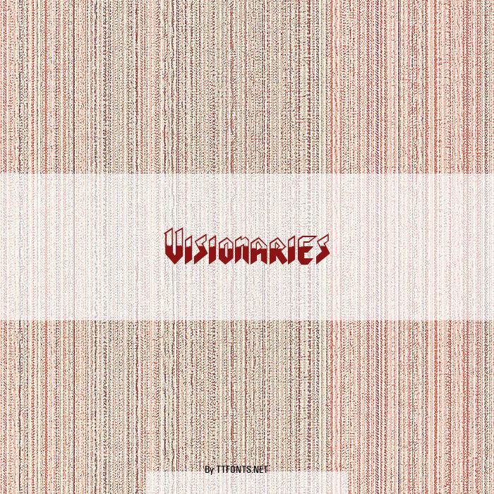 Visionaries example
