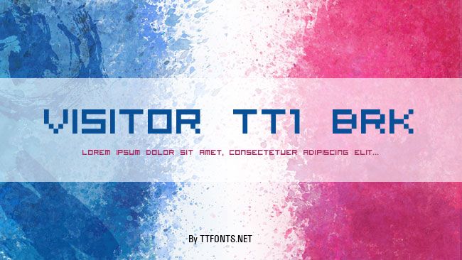Visitor TT1 BRK example