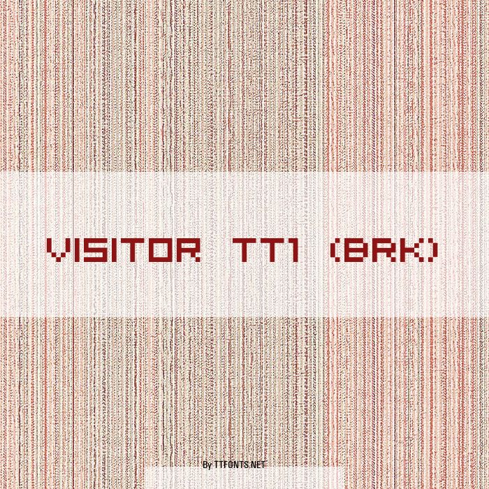 Visitor TT1 (BRK) example