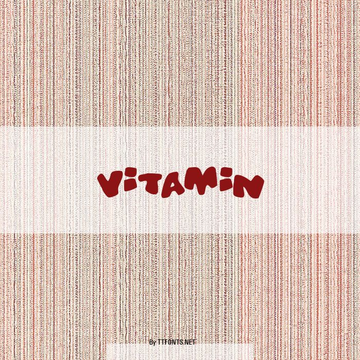 Vitamin example