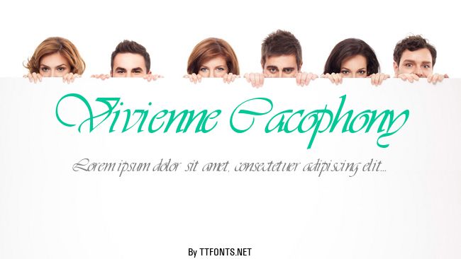Vivienne Cacophony example