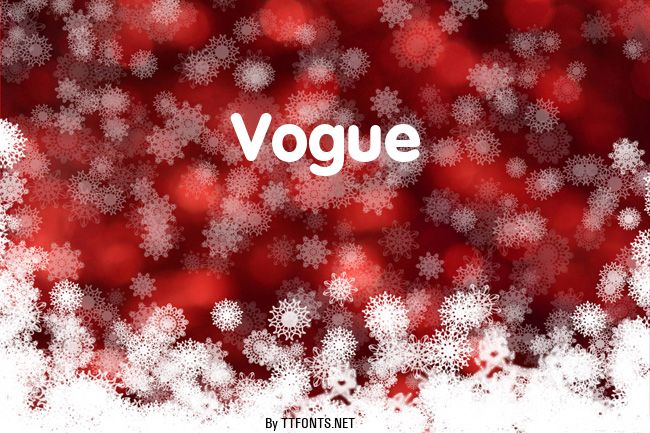 Vogue example