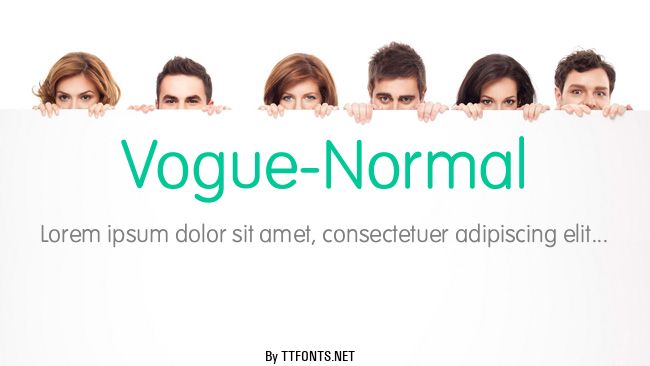 Vogue-Normal example