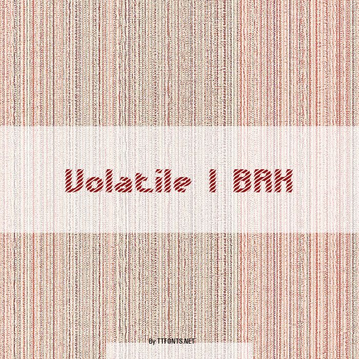 Volatile 1 BRK example